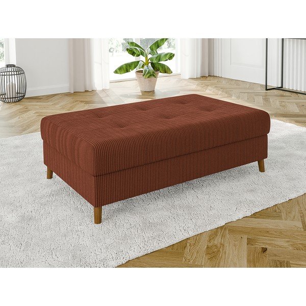 Menčestrová podnožka v tehlovej farbe Ariella – Ropez-image-1