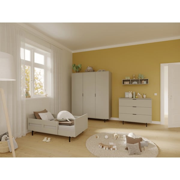 Sivá detská posteľ s roštom 70x140 cm Tomino – Germania-image-1