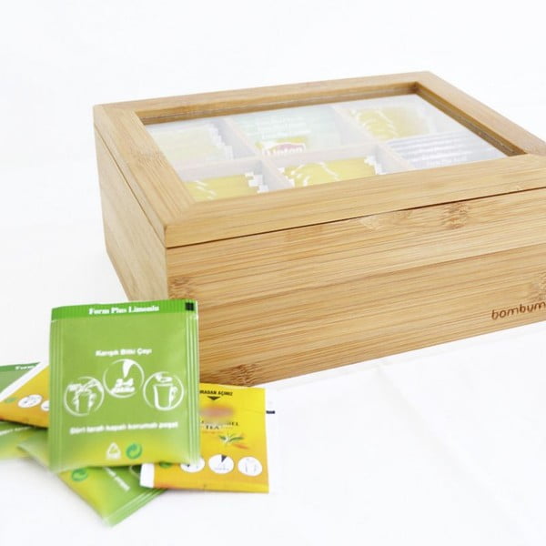 Bambusová škatuľka na čaje Bambum Misto-image-2