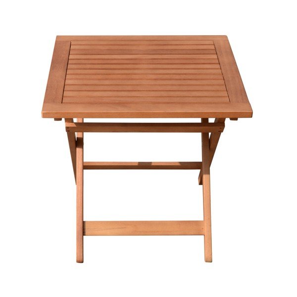 Záhradný skladací odkladací stolík z eukalyptového dreva ADDU Berea-image-1