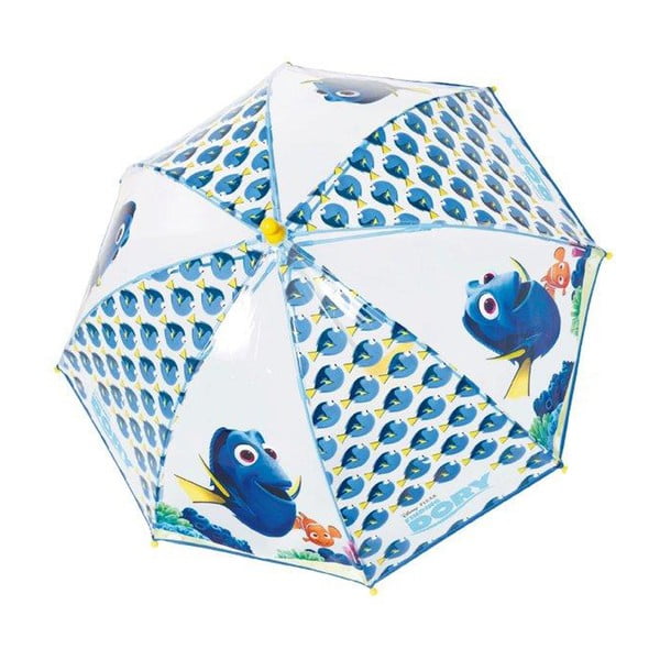 Detský transparentný tyčový dáždnik pre deti Ambiance Birdcage Finding Dory, ⌀ 68 cm