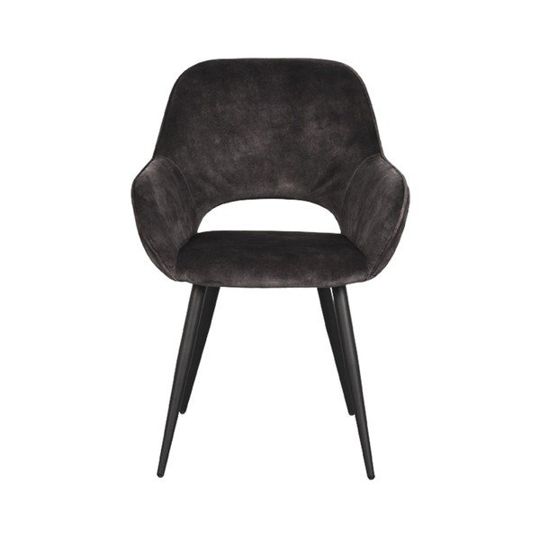 Antracitové jedálenské stoličky v súprave 2 ks Fer – LABEL51-image-2