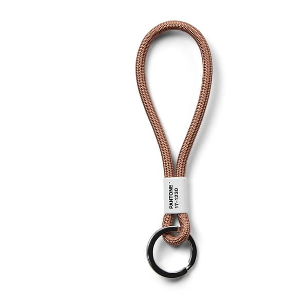 Svetlohnedé pútko na kľúče Mocha Mousse 17-1230 – Pantone