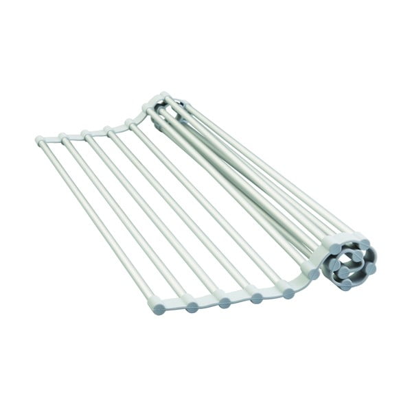 Hliníková odkvapkávacia mriežka na drez v striebornej farbe Metro – iDesign-image-2