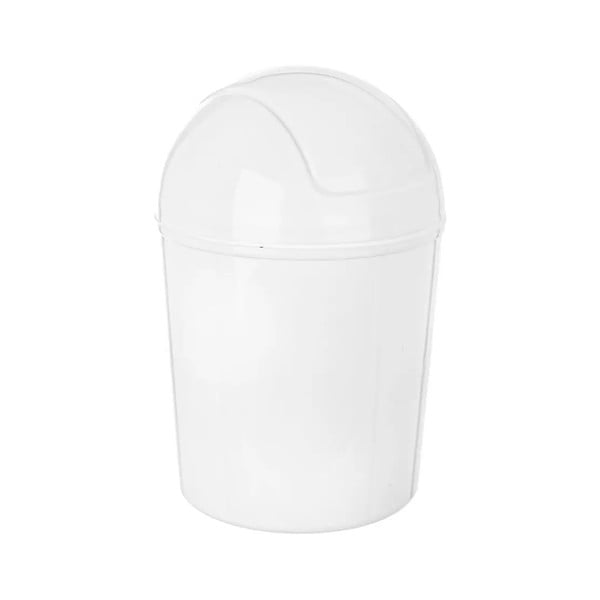 Biely plastový odpadkový kôš 920 ml – Orion