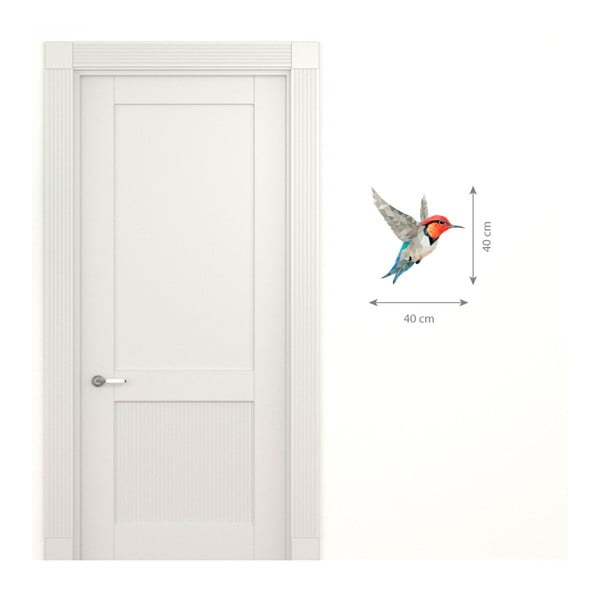 Samolepka Ambiance Origami Colibri-image-2