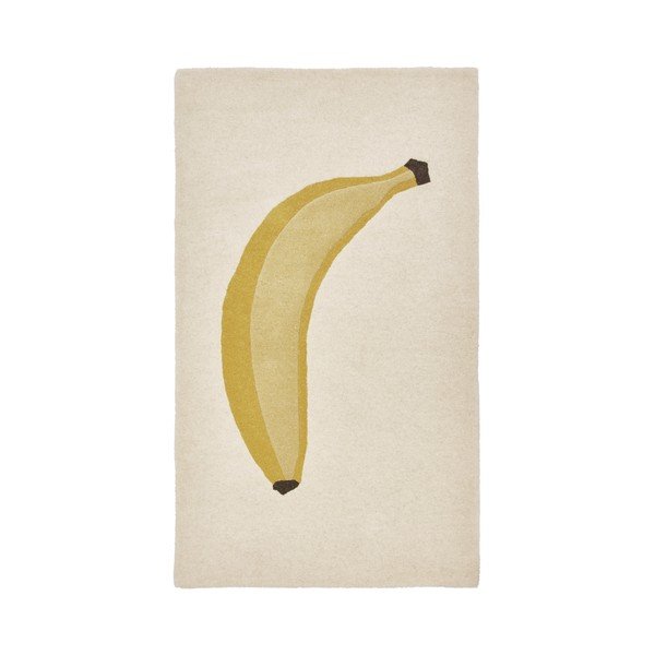 Detský koberec s prímesou vlny 80x140 cm Banana – OYOY Mini