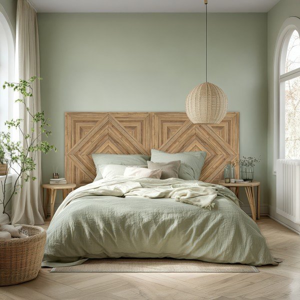 Látkové akustické panely v súprave 2 ks 60x60 cm Light Timber II – Styler-image-2