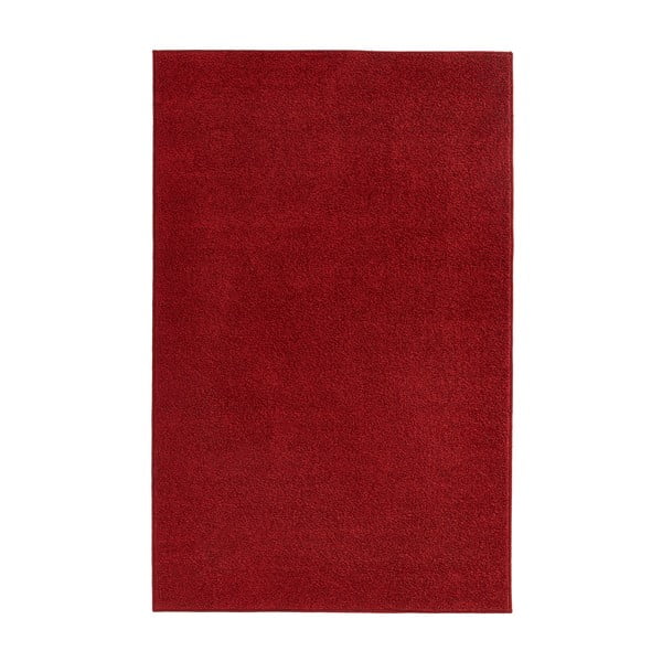 Červený koberec Hanse Home Pure, 300 × 400 cm