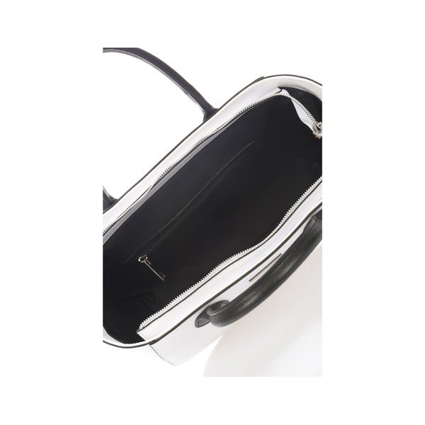 Biela kožená kabelka Krole Krista-image-3