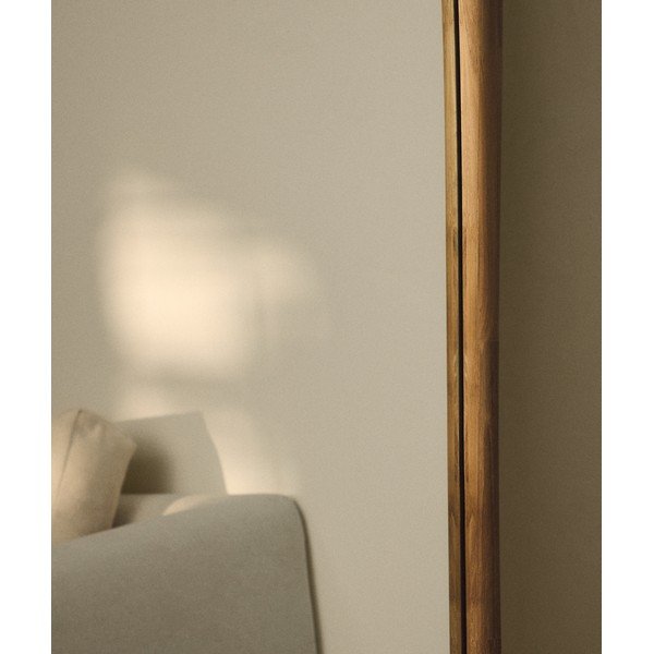 Nástenné zrkadlo s dreveným rámom 94,5x192 cm Alura – Kave Home-image-2