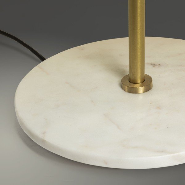 Tmavomodrá stolová lampa La Forma Binary, výška 31 cm-image-2