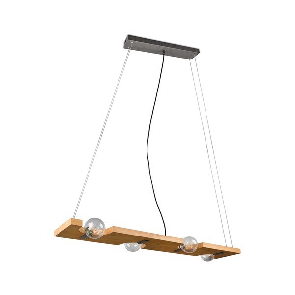 Závesné svietidlo v prírodnej farbe Tailor – Trio-image-2