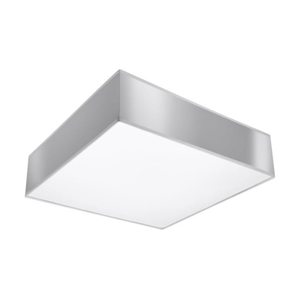 Sivé stropné svietidlo 25x25 cm Mitra – Nice Lamps