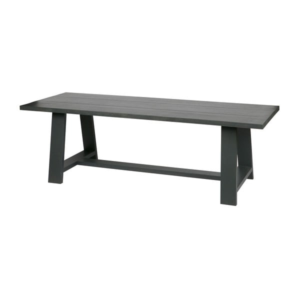 Čierny jedálenský stôl vtwonen Square, 230 x 90 cm