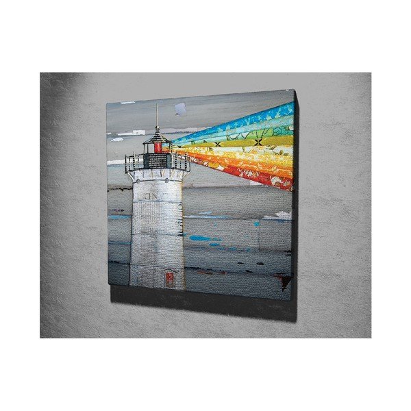 Nástenný obraz na plátne Lighthouse, 45 × 45 cm-image-2
