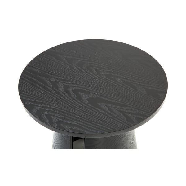 Čierny odkladací stolík Teulat Cep, ø 50 cm-image-4