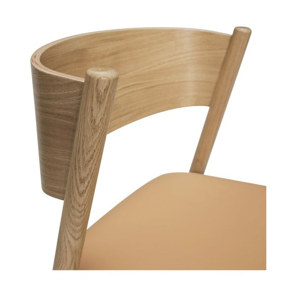 Jedálenské stoličky z dubového dreva Oblique - Hübsch-image-4