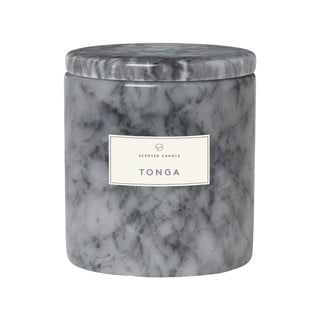 Sviečka s vôňou kvetiny tonga v mramorovej dóze Blomus Marble