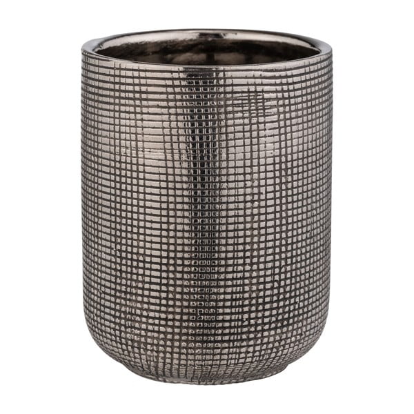 Keramický téglik na zubné kefky v striebornej farbe Rivara – Wenko-image-3