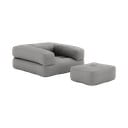 Variabilné kreslo Cube Grey