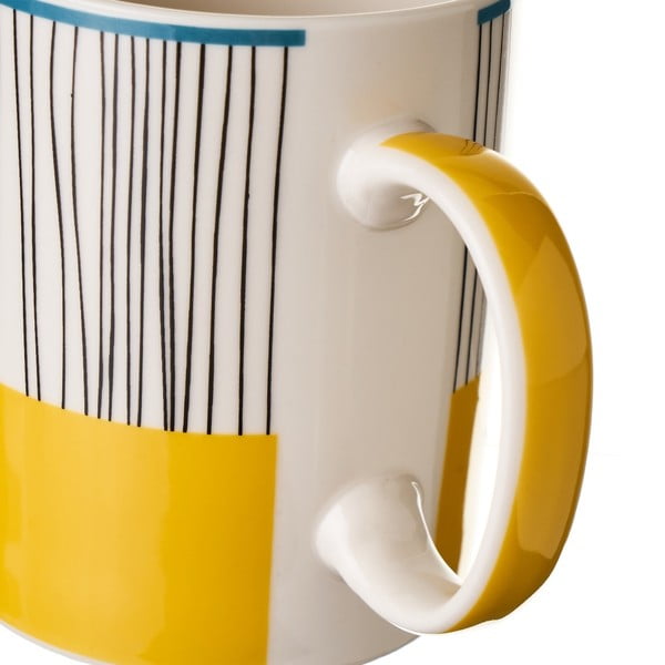 Súprava 4 keramických hrnčekov Casa Selección-image-1