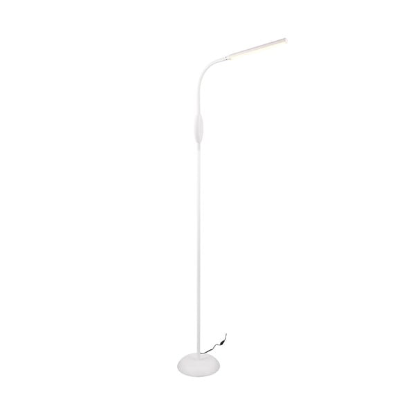Biela LED stojacia lampa (výška 145 cm) Toro – Trio