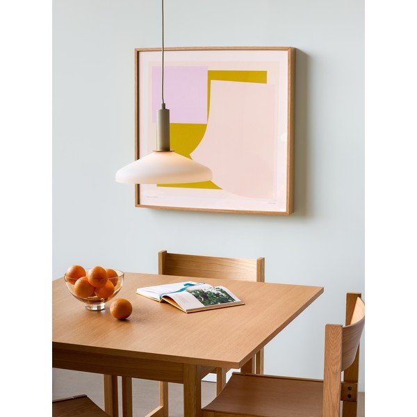 Jedálenský stôl v dekore duba 110x110 cm Geo – Hübsch-image-1