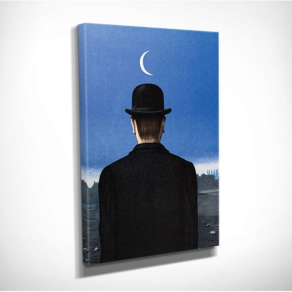 Nástenná reprodukcia na plátne Rene Magritte, 30 × 40 cm