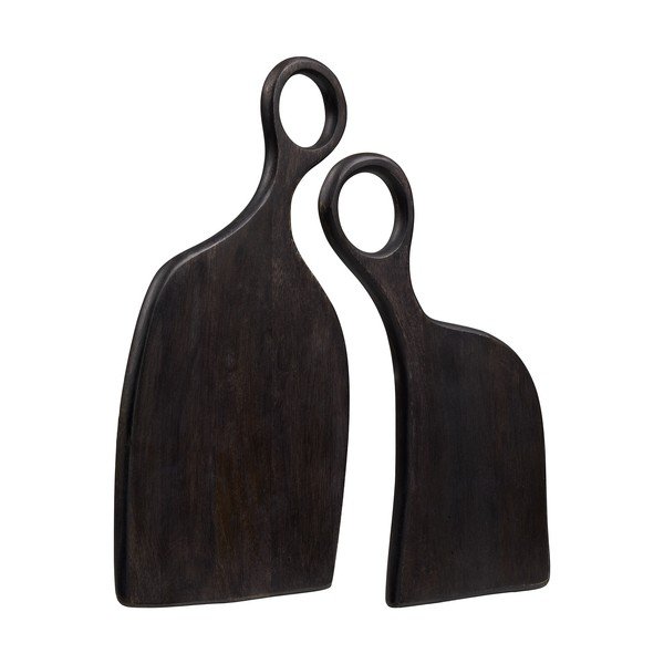 Servírovacie drevené dosky v súprave 2 ks 41 x 21 cm Palani – House Nordic-image-3