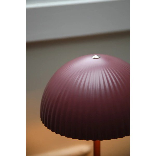 Červená kovová stolová lampa s kovovým tienidlom (výška  33,5 cm) Zin – Markslöjd-image-2