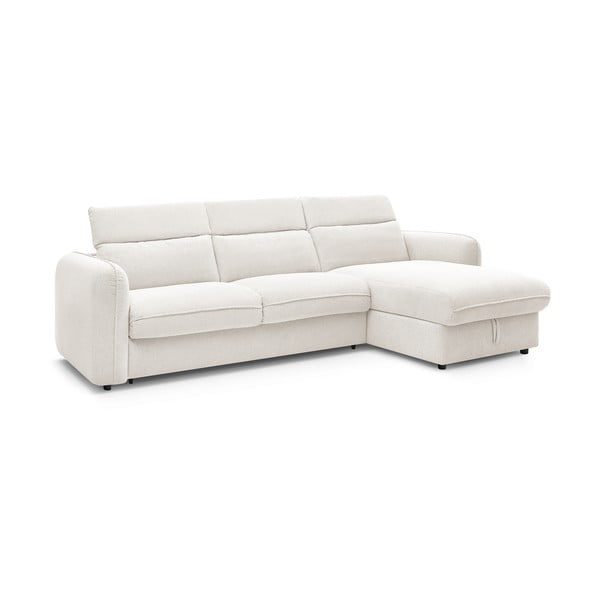 Biela rozkladacia rohová pohovka (variabilná) Achille – Bobochic Paris-image-4