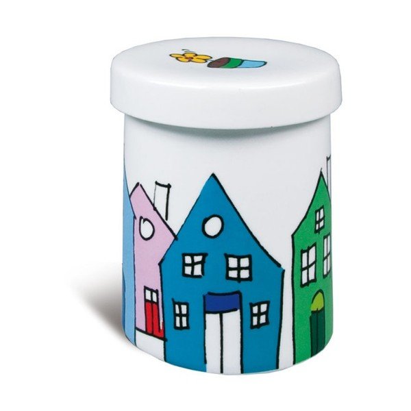 Porcelánová dóza Little Village