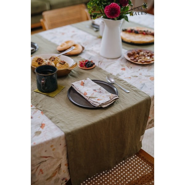 Ľanový behúň na stôl 40x200 cm - Linen Tales-image-3