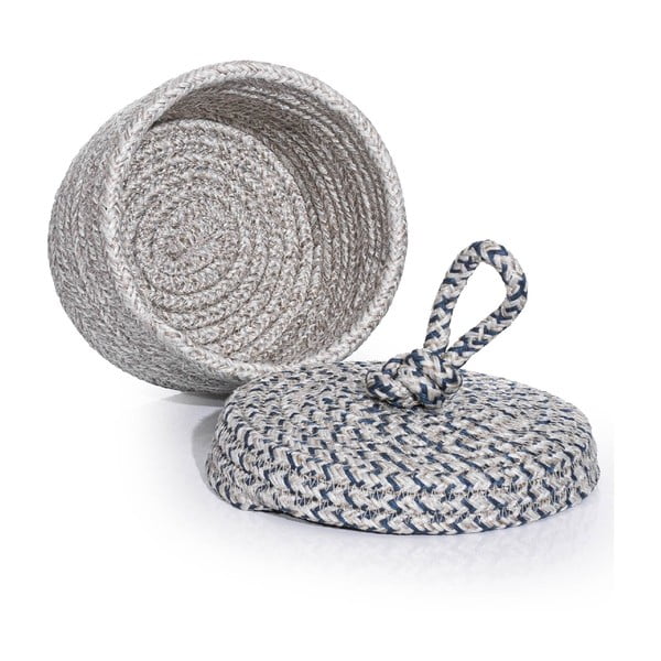 Látkový dekoratívny úložný box s vekom - Mioli Decor-image-2