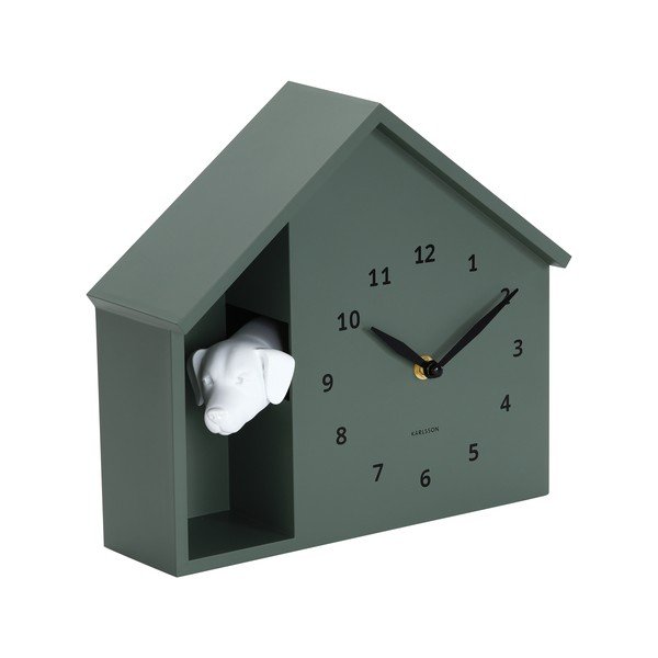 Nástenné hodiny Peeking Doggy – Karlsson-image-1