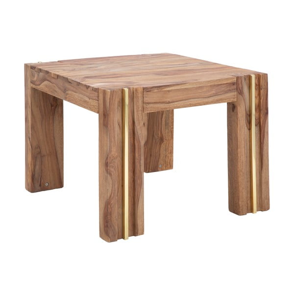 Malý konferenčný stolík z dreva sheesham Mauro Ferretti Elegant