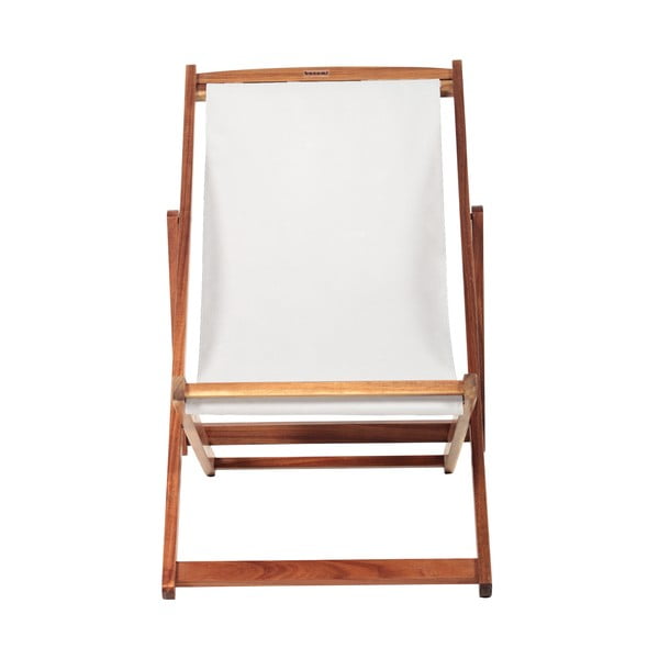 Béžové/v prírodnej farbe drevené záhradné ležadlo Dionysus – Bonami Essentials-image-1