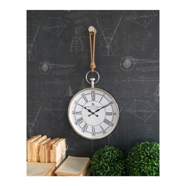 Nástenné závesné hodiny Orchidea Milano Wall Clock London City Puro, ⌀ 30 cm