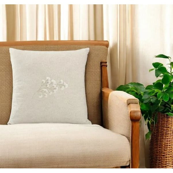 Obliečka na vankúš s prímesou bavlny 45x45 cm – Mila Home-image-3