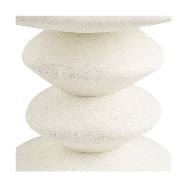 Kamenný okrúhly odkladací stolík ø 36 cm Blackburn – House Nordic-image-4