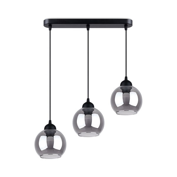 Čierne závesné svietidlo ø 15 cm Grande – Nice Lamps