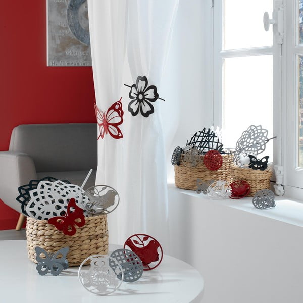 Kovová spona na záclony Farfalina – douceur d'intérieur-image-1