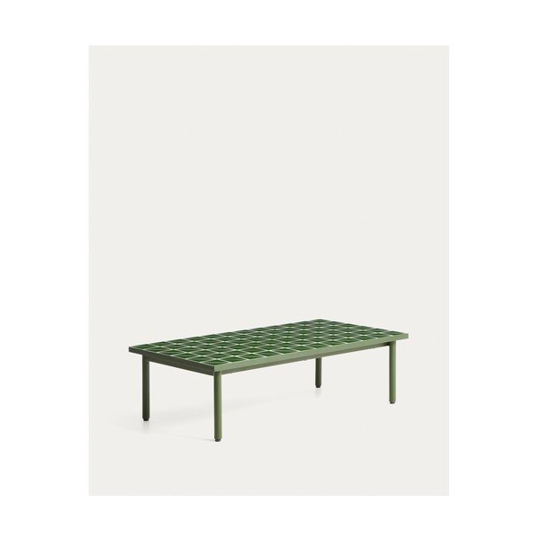 Záhradný konferenčný stolík s keramickou doskou 61x122 cm Maurina – Kave Home-image-4