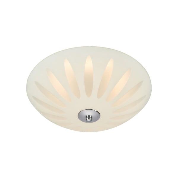 Biele stropné LED svietidlo Markslöjd Petal, ø 43 cm