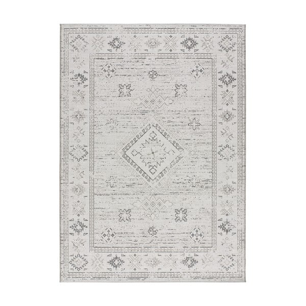 Béžovo-sivý vonkajší koberec Universal Ballia, 77 x 150 cm
