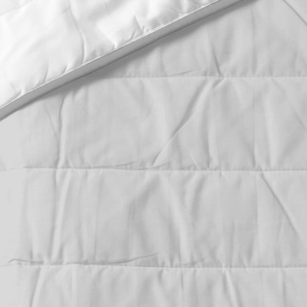 Ružový/sivý bavlnený prešívaný pléd 180x260 cm Range – Blanc-image-2