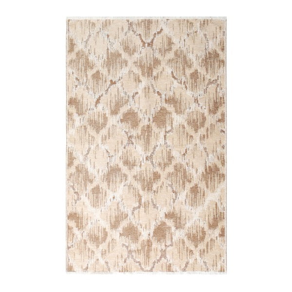Obojstranný hnedo-béžový koberec Vitaus Camila, 77 x 200 cm