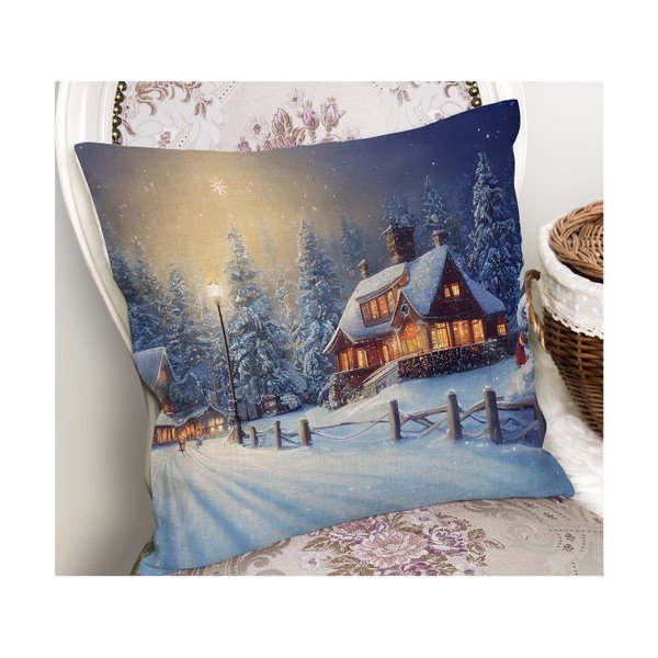 Obliečka na vankúš s vianočným motívom 43x43 cm – Mila Home-image-2