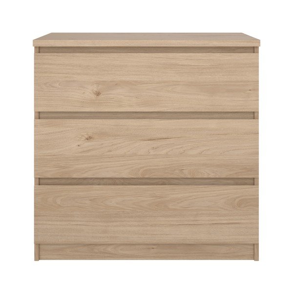 Komoda v dekore duba v prírodnej farbe 77x76x50 cm Naia – Tvilum-image-2